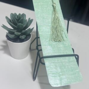 Simple Bookmark | Green leaves