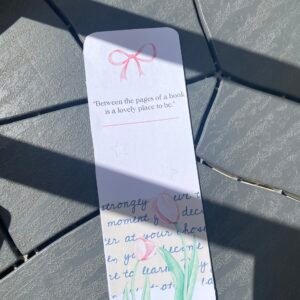 Simple Bookmark | Tulip's Quote STD